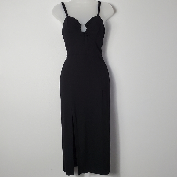 Willow & Clay Karina Ribbed Midi Dress - US XS